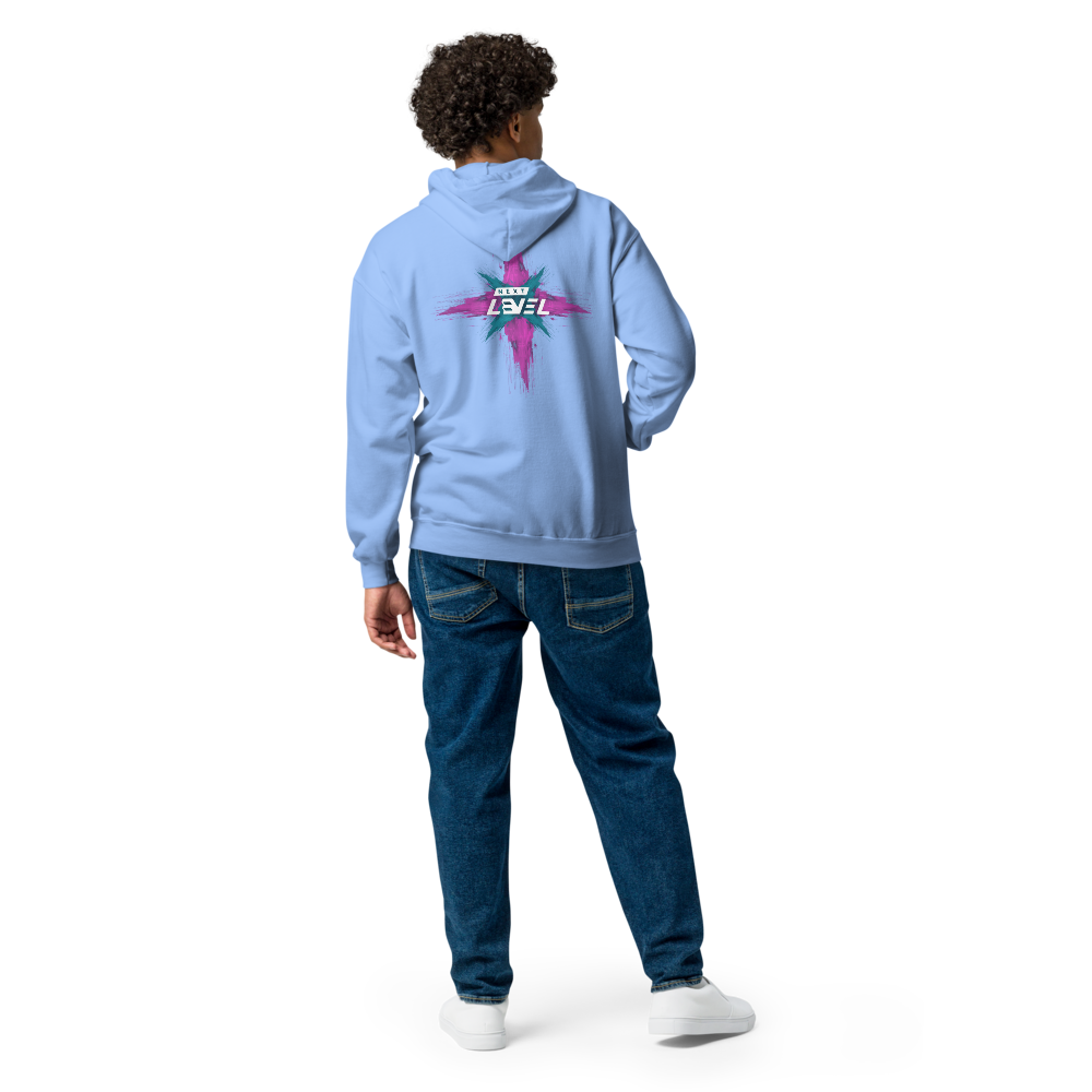 Futuristic Pulse Zip Hoodie