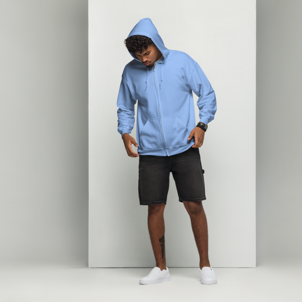Futuristic Pulse Zip Hoodie