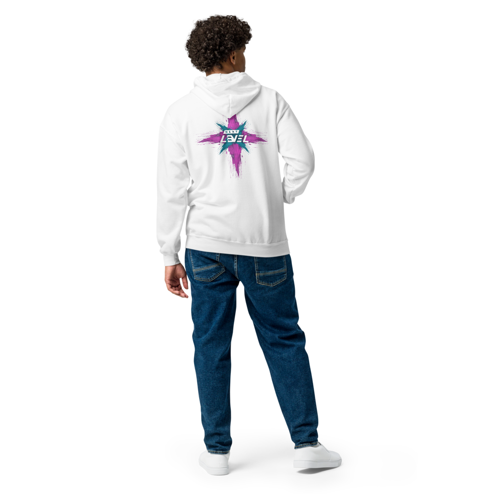 Neon Drift Zip Hoodie