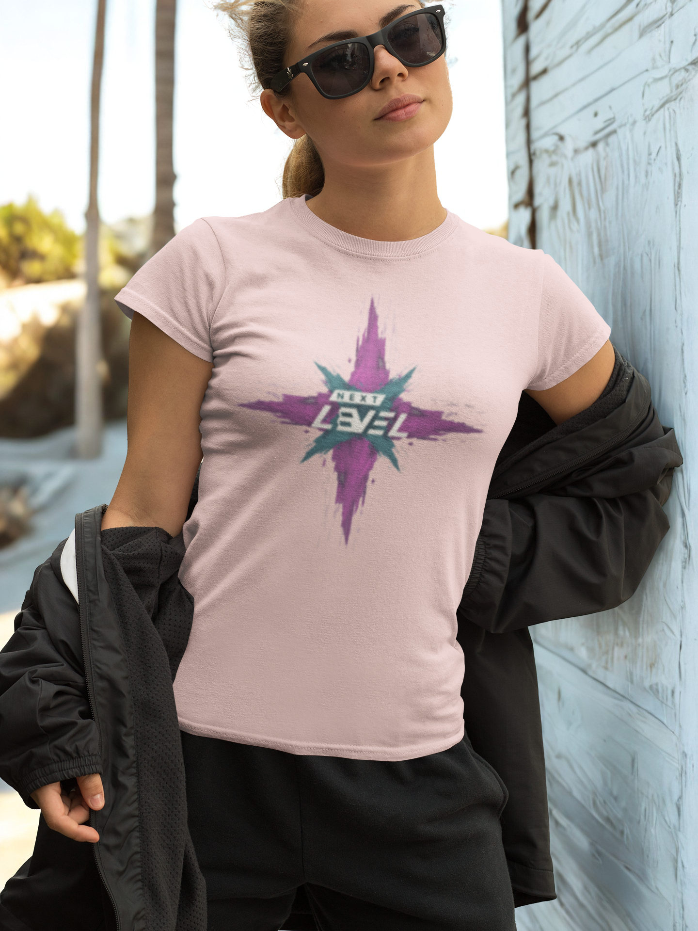 Neon Fusion Pink T-Shirt