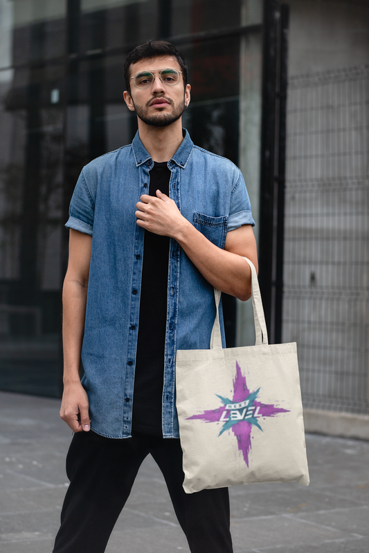 Neon Edge Tote Bag