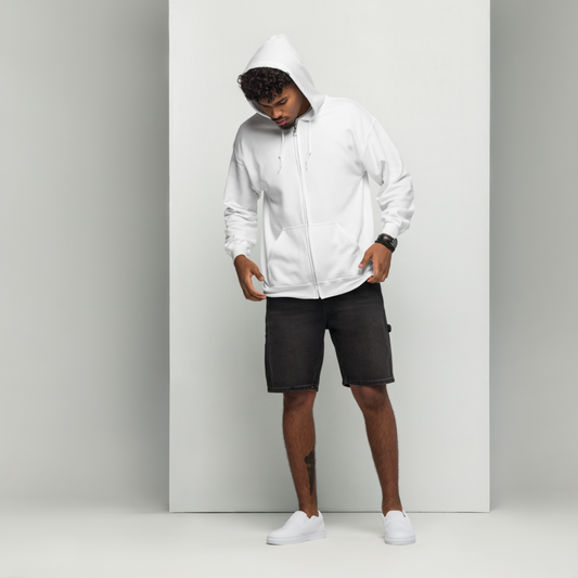 Neon Drift Zip Hoodie